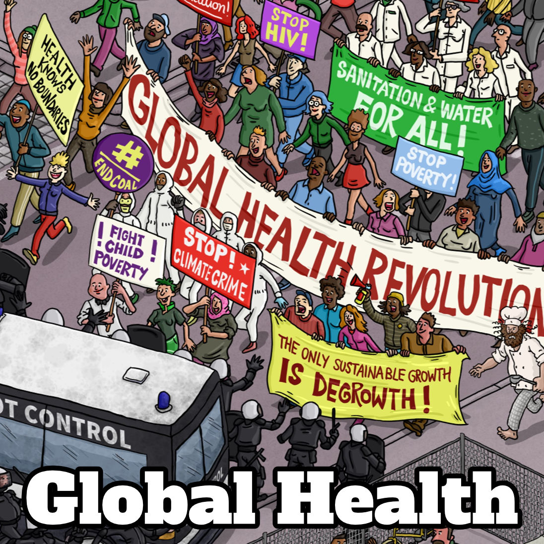 Neues Wimmelbild „Global Health“